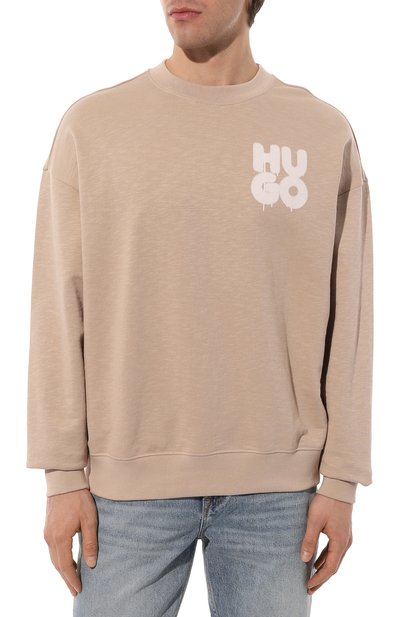 Хлопковый свитшот HUGO, арт. 50487526, фото 3