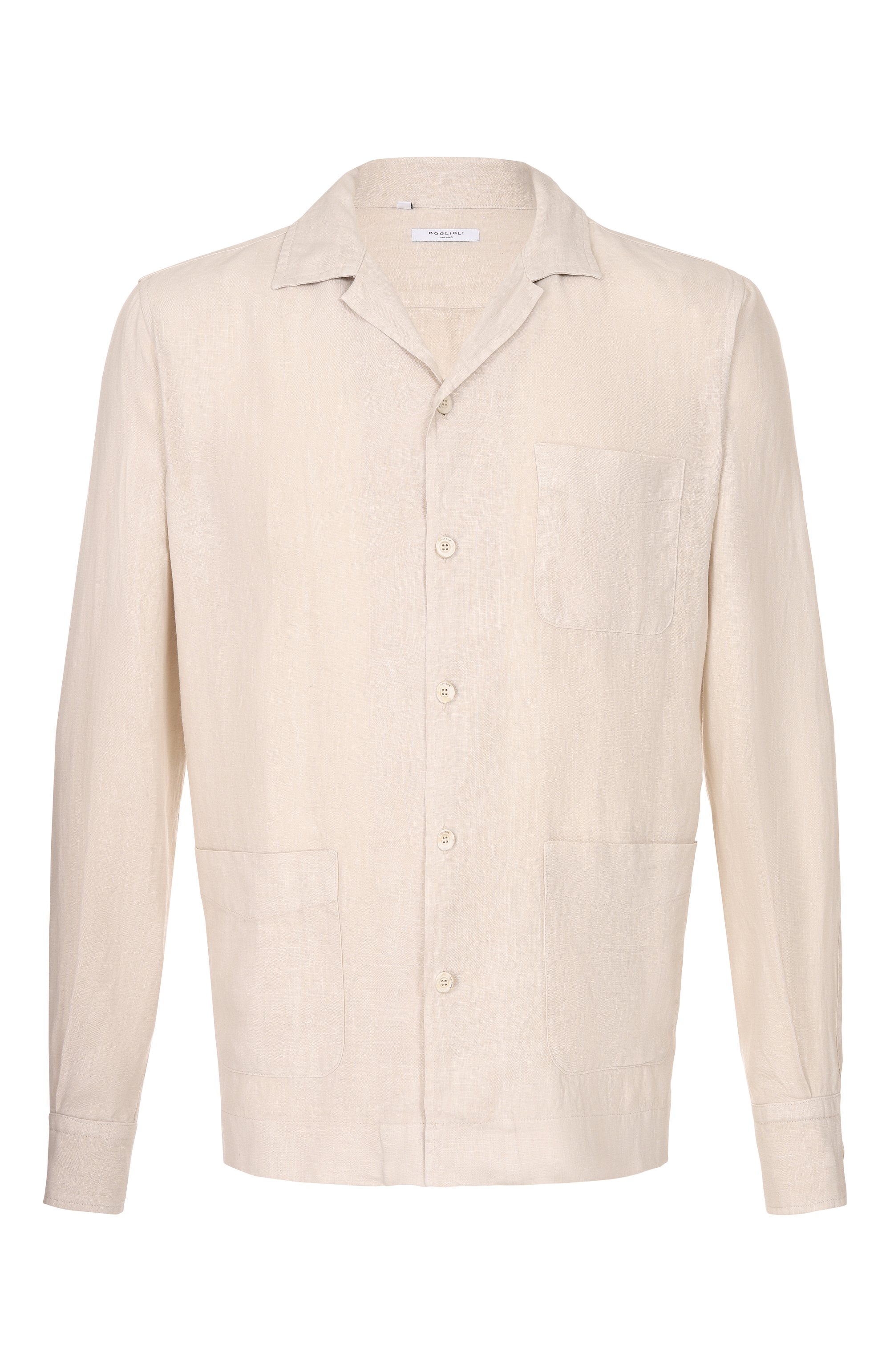 Льняная рубашка BOGLIOLI, арт. 60200Q/SB5752, фото 1
