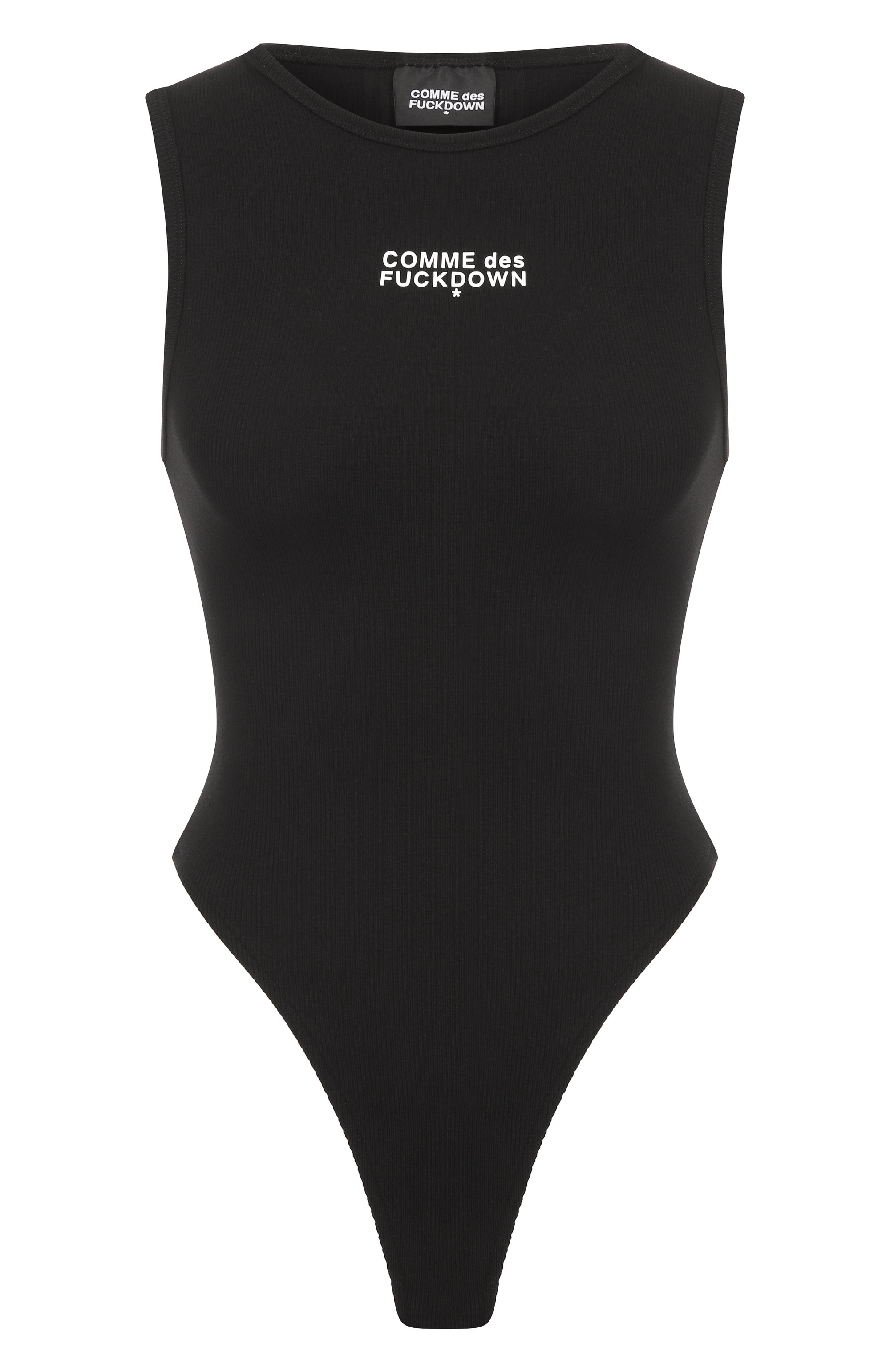 Хлопковое боди COMME DES FUCKDOWN, арт. CFABW01244, фото 1