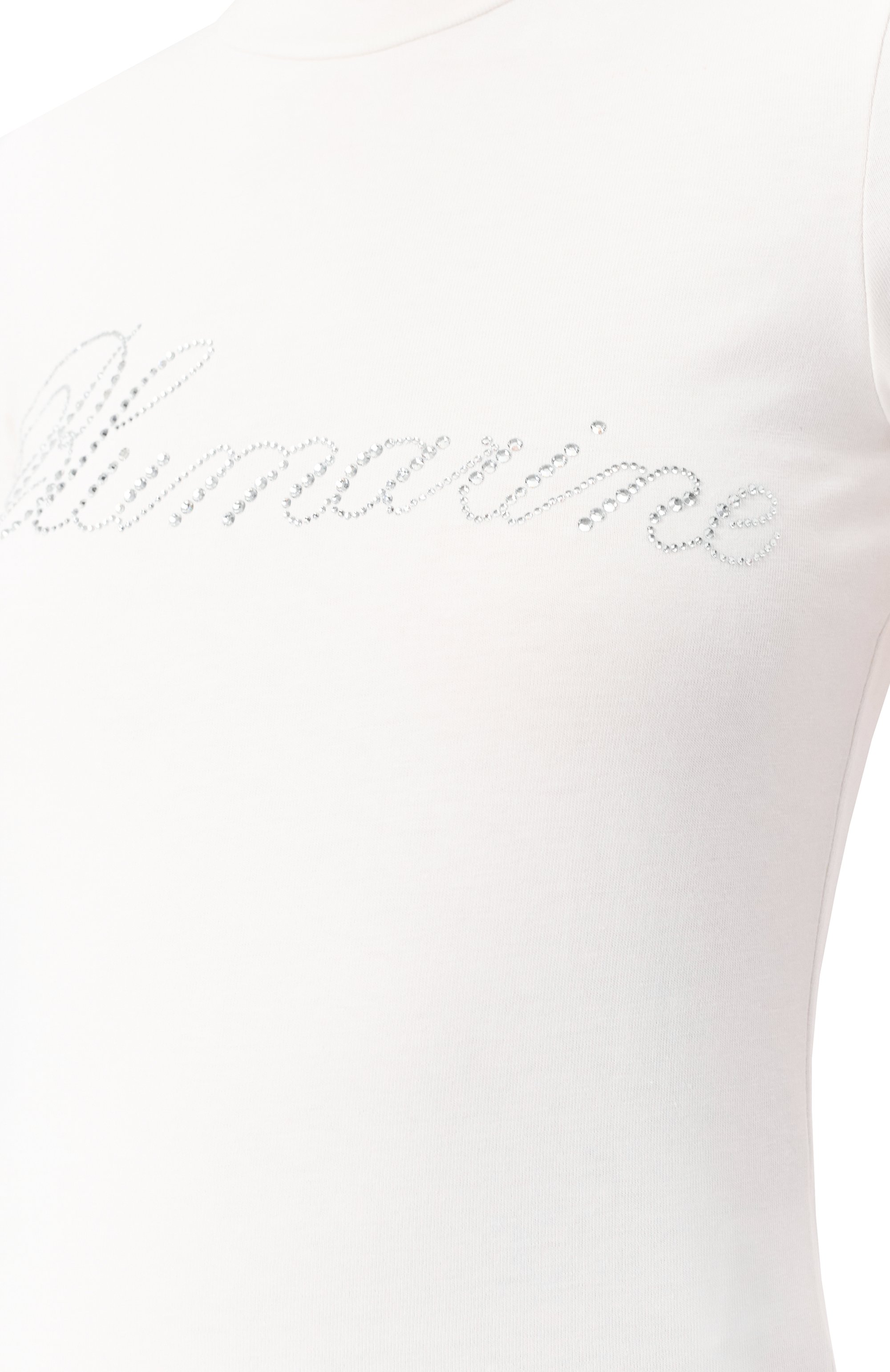 Хлопковая футболка BLUMARINE, арт. P522T082A, фото 5