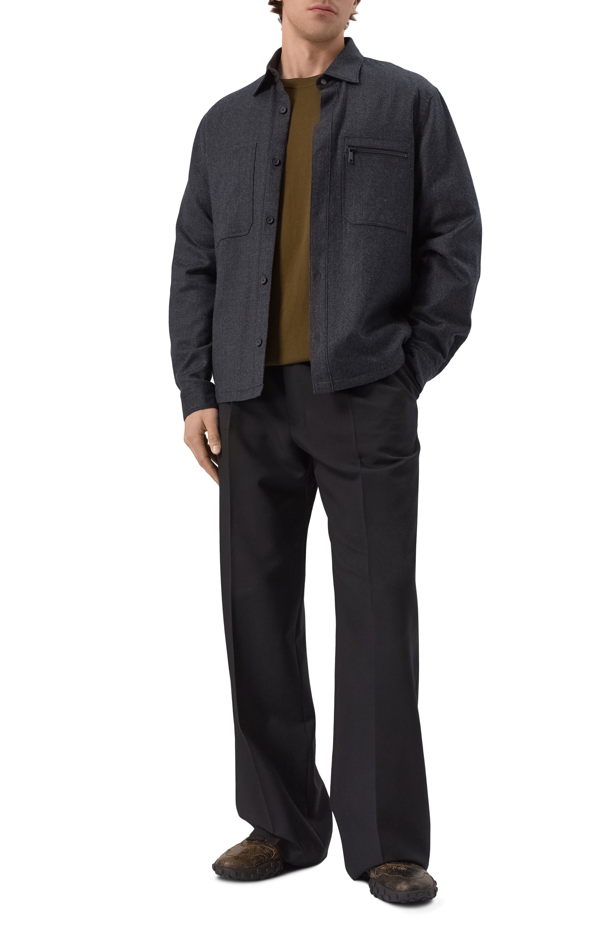 Кожаные кроссовки moon JIL SANDER, арт. J32WS0056/P5342, фото 2