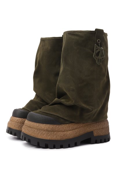 Женские замшевые сапоги disturb NAKED WOLFE, арт. DISTURB/SUEDE