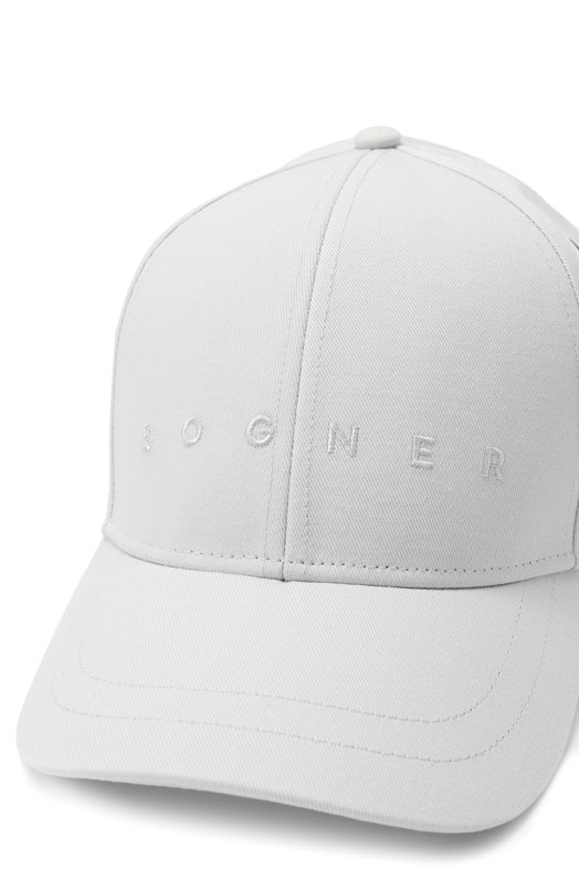 Хлопковая бейсболка Bogner 98264617 Серый  98264617 Фото 4