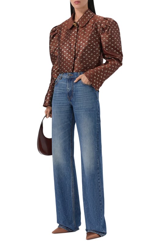 Жакет из вискозы Botrois SKU4663306 Коричневый  SKU4663306 Фото 2