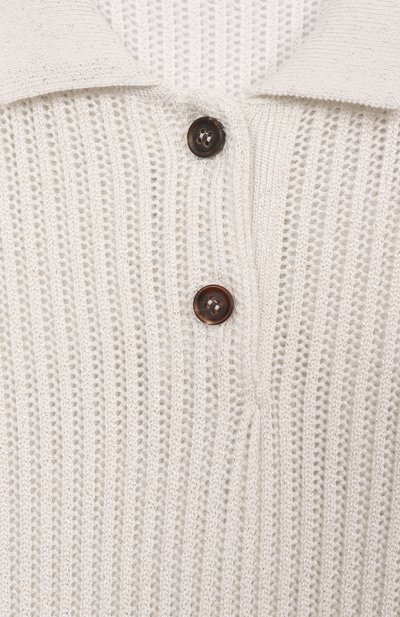 Хлопковое поло BRUNELLO CUCINELLI, арт. BSTM20005C, фото 3