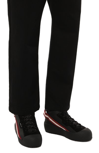 Комбинированные ботинки BALLY, арт. MSB070/TE002, фото 3