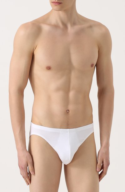 Брифы из вискозы ZIMMERLI белого цвета по цене 10950 руб., арт. 700/1347, фото 2 Брифы из вискозы ZIMMERLI, арт. 700/1347, фото 2