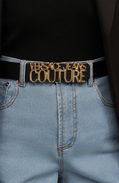Кожаный ремень VERSACE JEANS COUTURE, арт. 75VA6F09/71627, фото 2