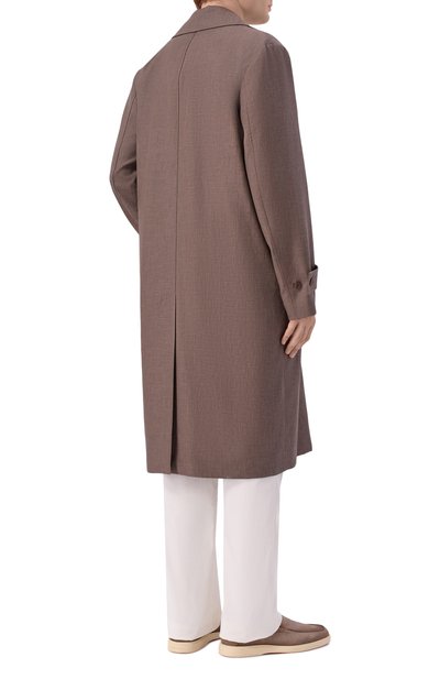 Плащ изо льна и шерсти MVST, арт. M26.2PM.0001/F098 LINEN RAIN SYSTEM (WITH MEMBRANE, фото 4