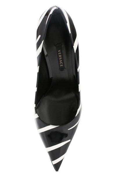 Кожаные туфли VERSACE, арт. DST053N/DVEZB, фото 5