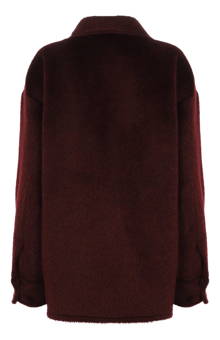 Шерстяное полупальто AGNONA, арт. TH0406S X/UZ010, фото 2