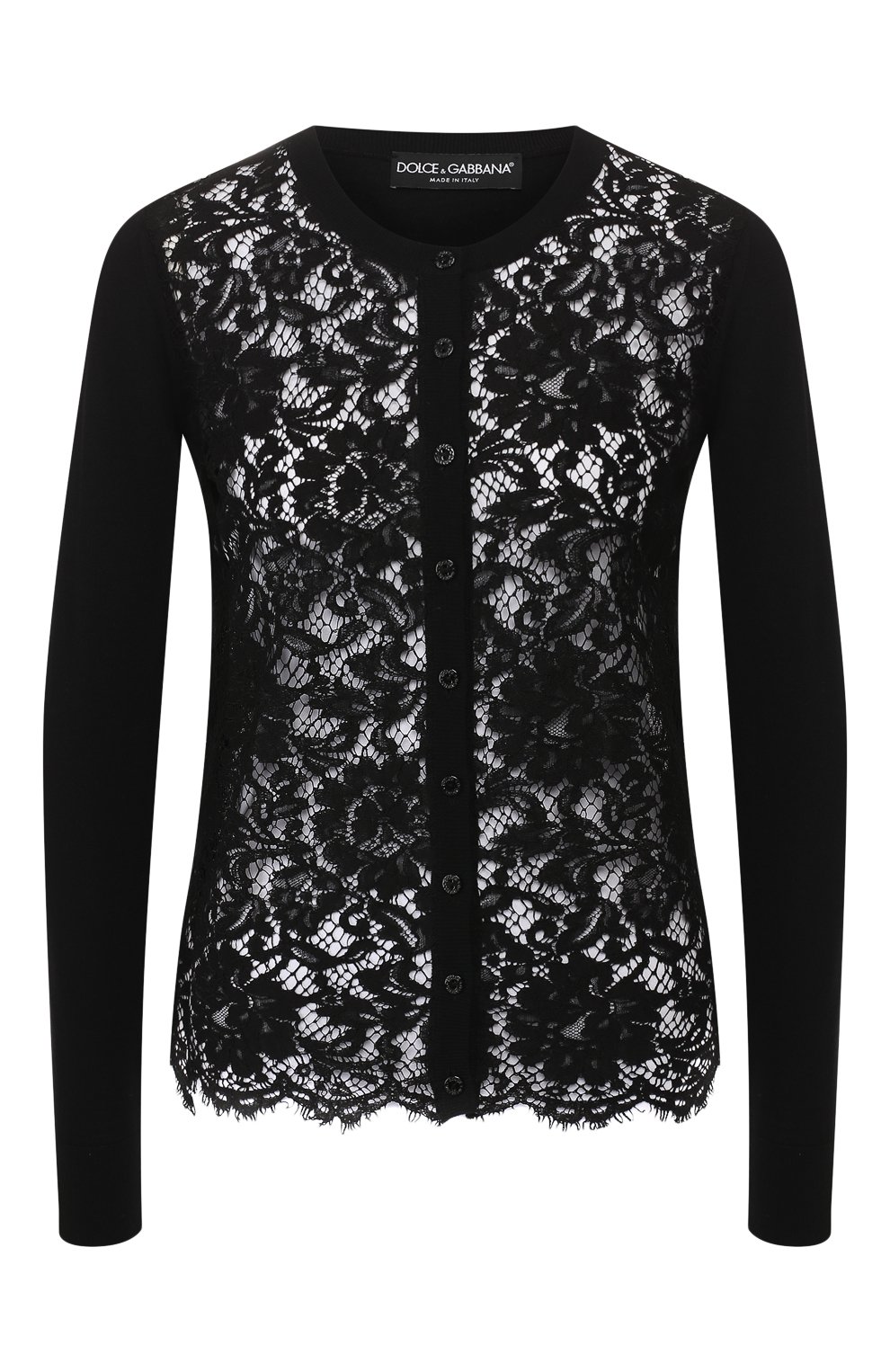 Кардиган из смеси шерсти и хлопка DOLCE & GABBANA, арт. FX359T/JAMTG, фото 1