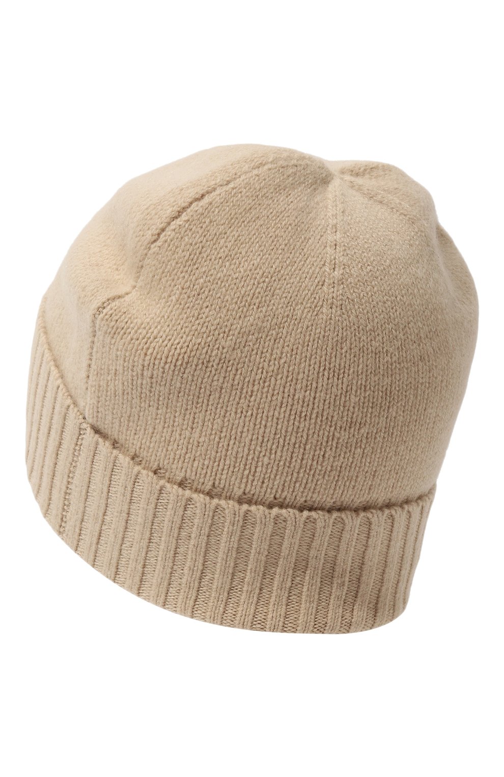 Кашемировая шапка ALLUDE бежевого цвета по цене 11600 руб., арт. 235/11245, фото 3 Кашемировая шапка ALLUDE, арт. 235/11245, фото 3