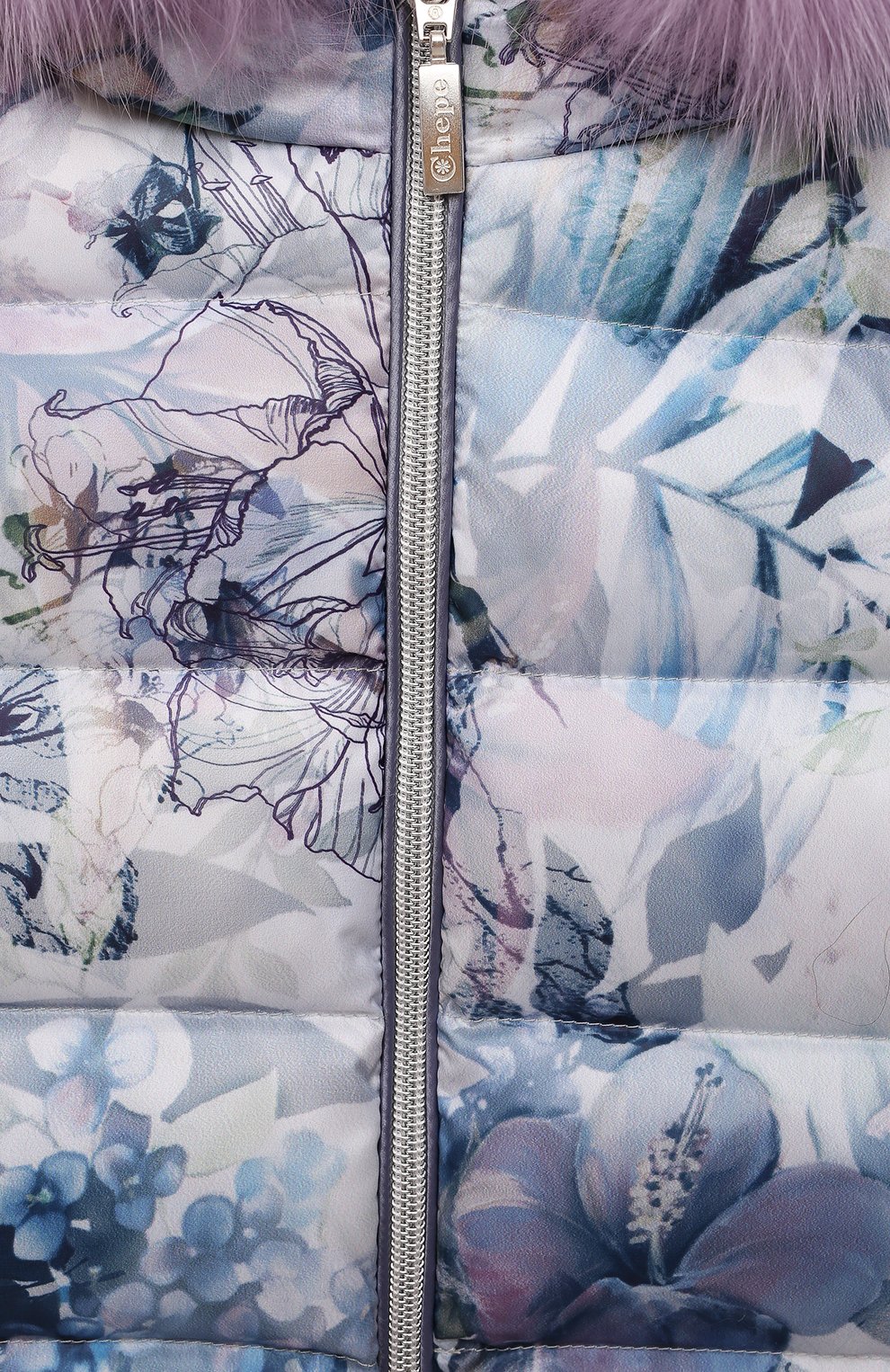 Костюм пуховый "сиреневый сад" CHEPE, арт. 392222, фото 7