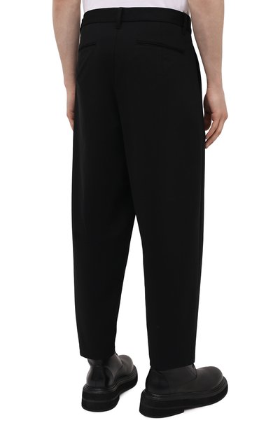 Брюки KAZUYUKI KUMAGAI черного цвета по цене 38250 руб., арт. AP11-251, фото 4 Брюки KAZUYUKI KUMAGAI, арт. AP11-251, фото 4