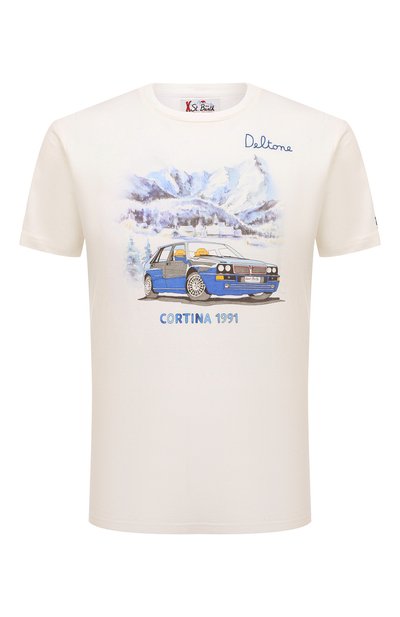 Мужская хлопковая футболка MC2 SAINT BARTH, арт. STBM/ARN0TT/10884E