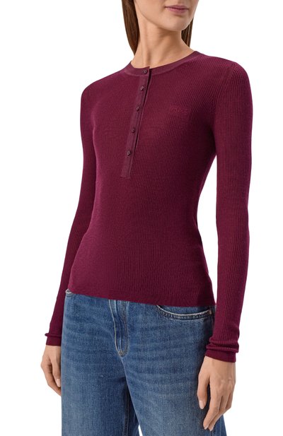 Шерстяной пуловер CHLOÉ, арт. CH24WMP51667, фото 3