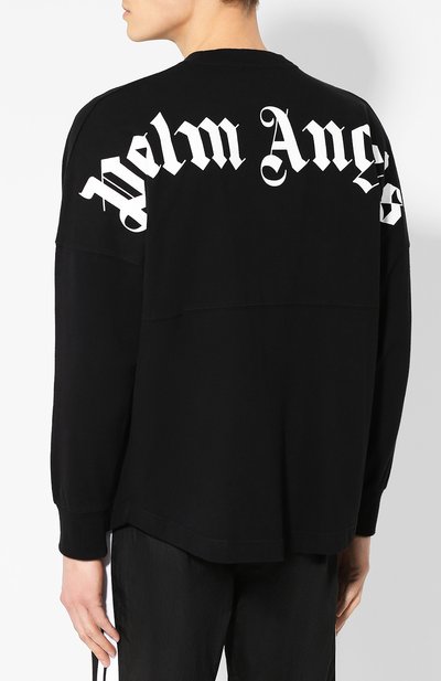 Хлопковый лонгслив PALM ANGELS, арт. PMAB001S194130071001, фото 4