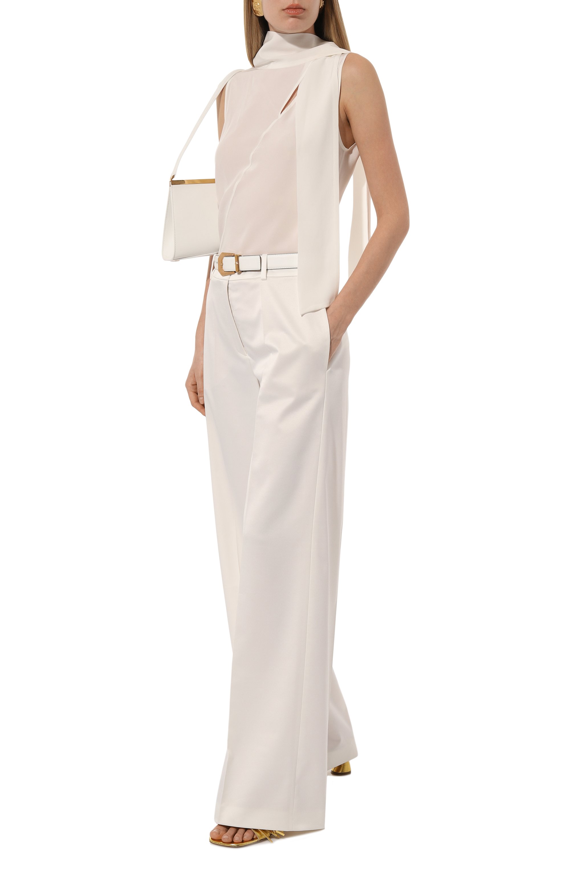 Шелковая блузка KITON, арт. D55404K0597A, фото 2