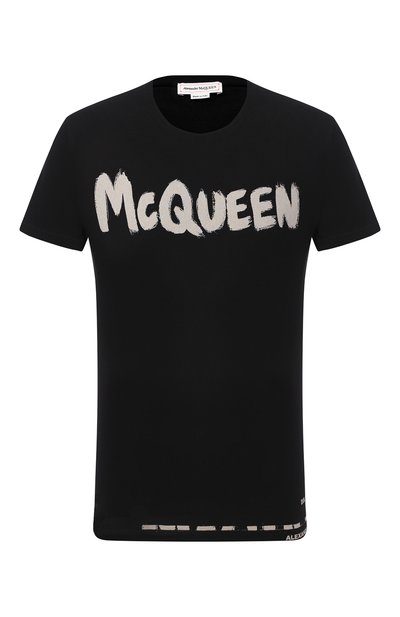 Хлопковая футболка ALEXANDER MCQUEEN, арт. 622104/QPZ57, фото 1