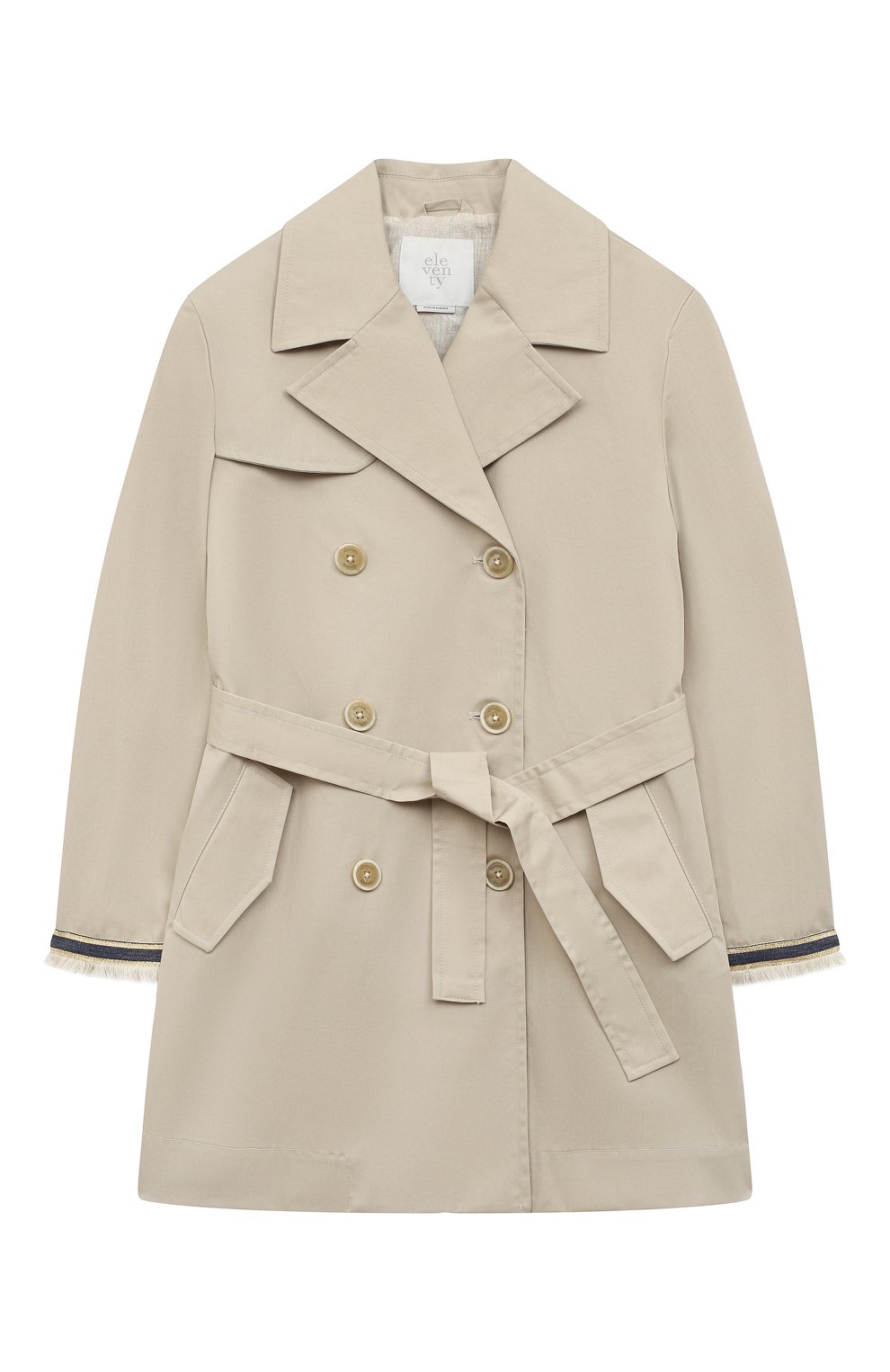 Хлопковый тренч ELEVENTY, арт. ES2A00/G0081/12-16, фото 1