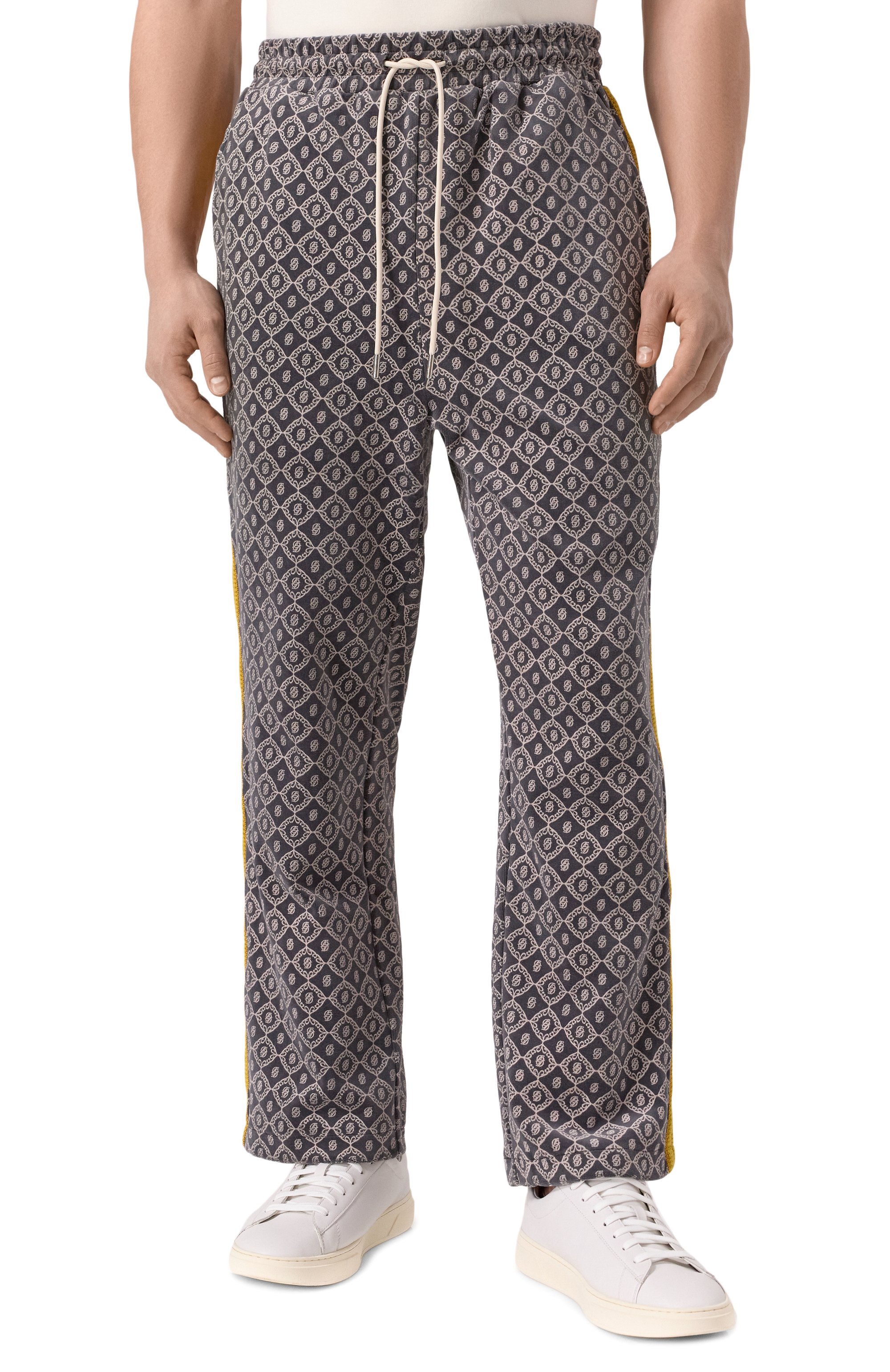 Хлопковые брюки DROLE DE MONSIEUR, арт. E-SP006-C0169-GY, фото 3