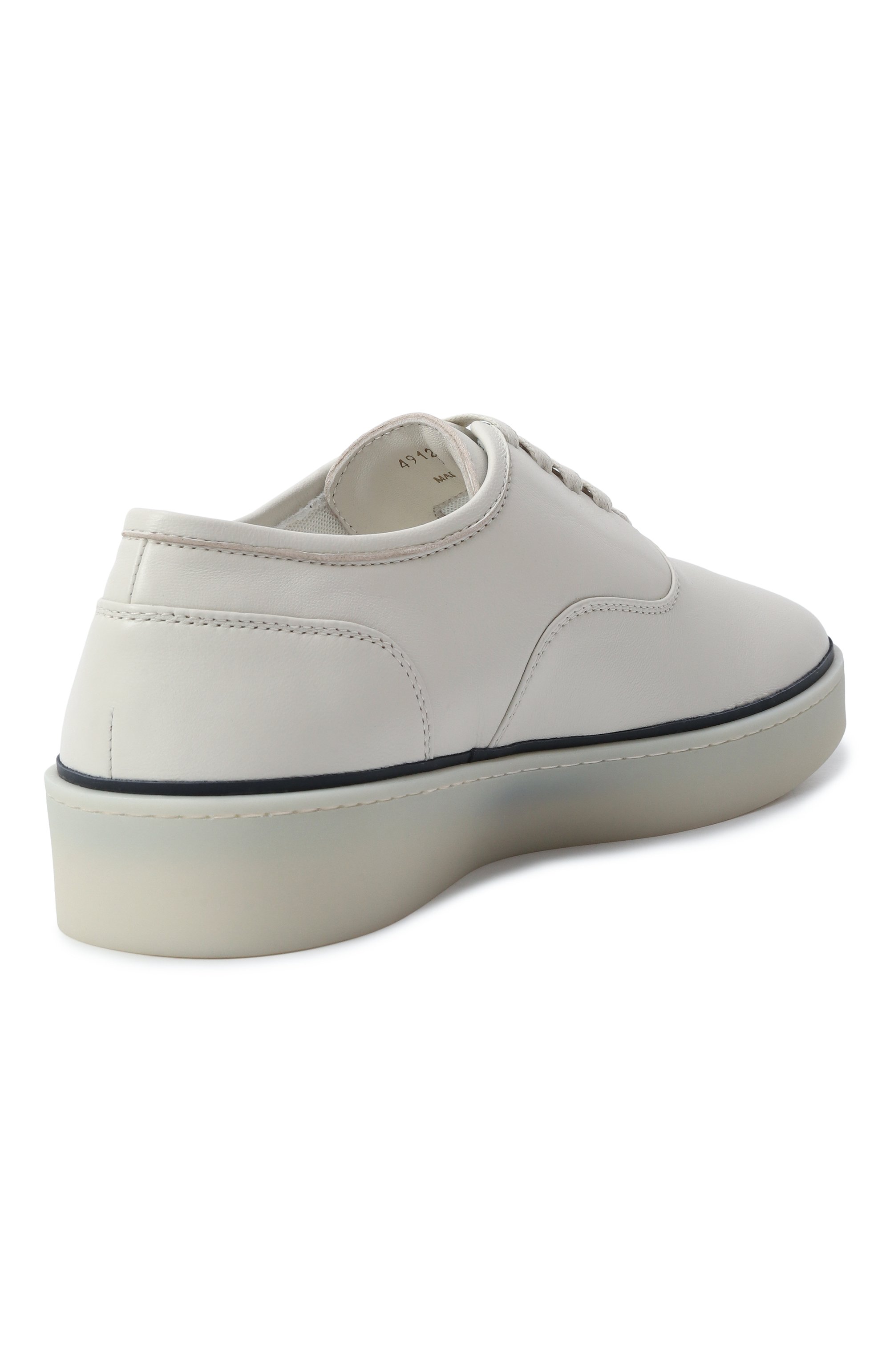 Кожаные кеды CANALI, арт. 491216/RA01019, фото 5