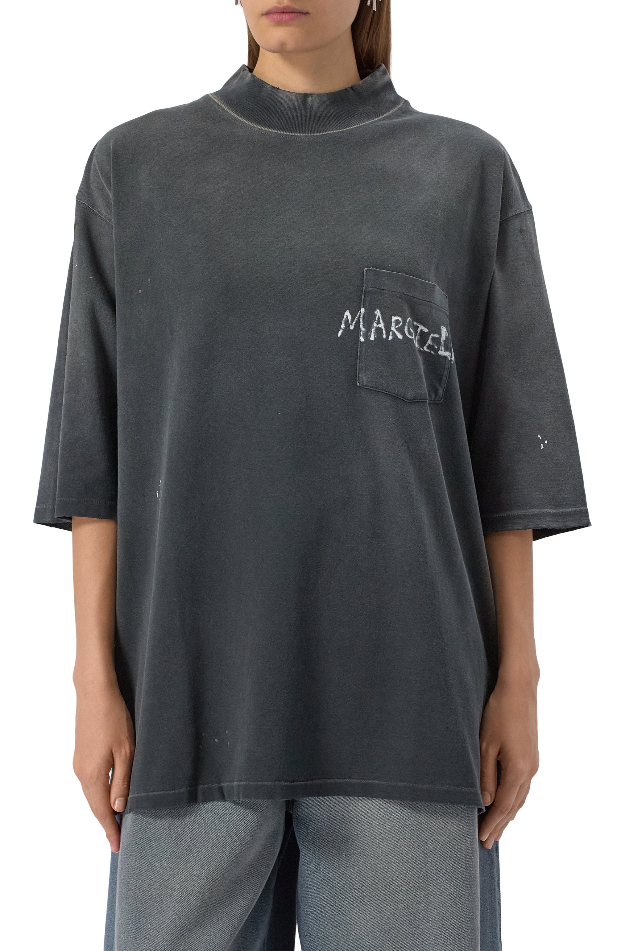 Хлопковая футболка MAISON MARGIELA, арт. S50GC0714/S24567, фото 7