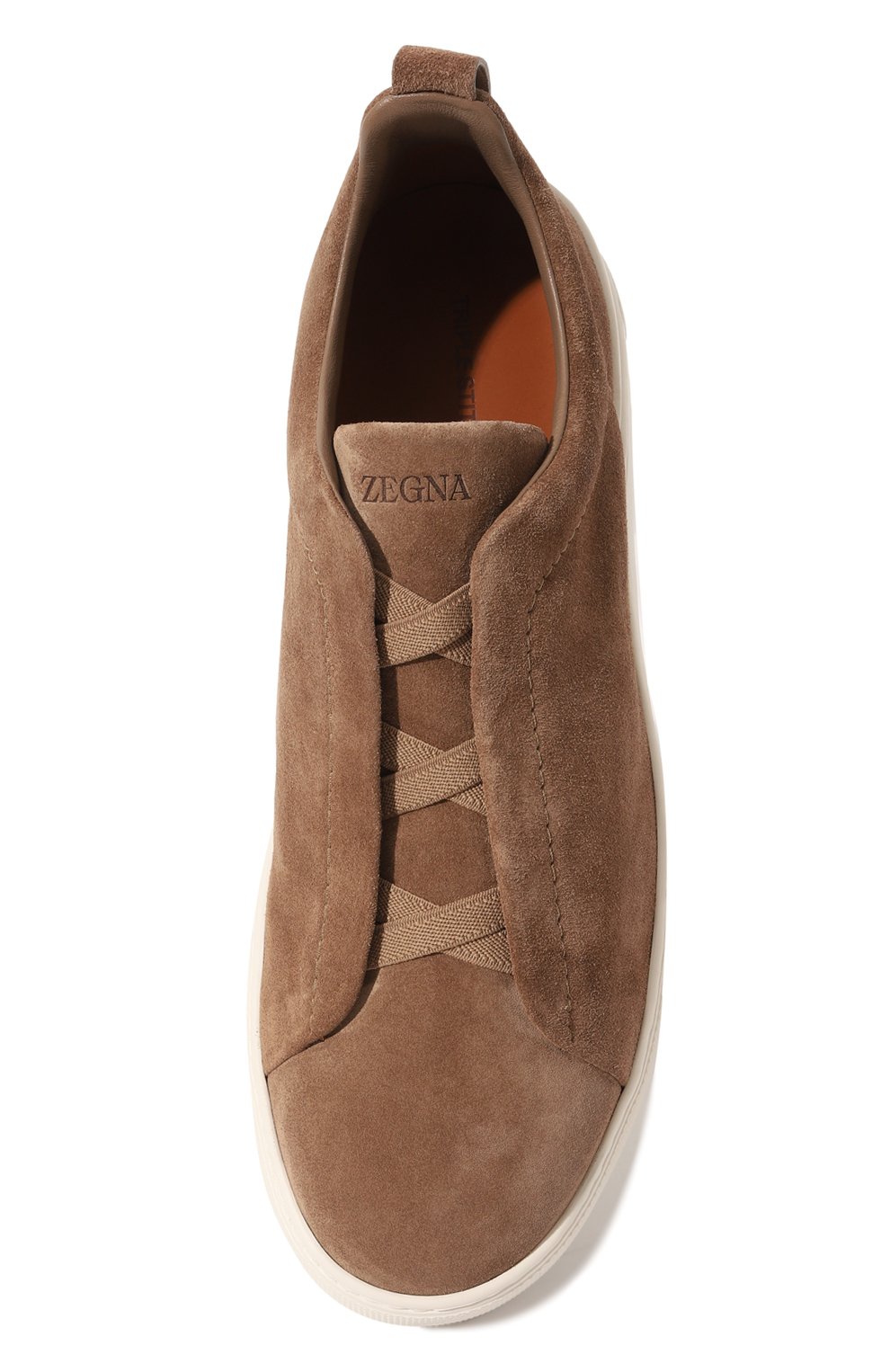 Замшевые кеды triple stitch ZEGNA, арт. S4667Z-LHSOY, фото 6