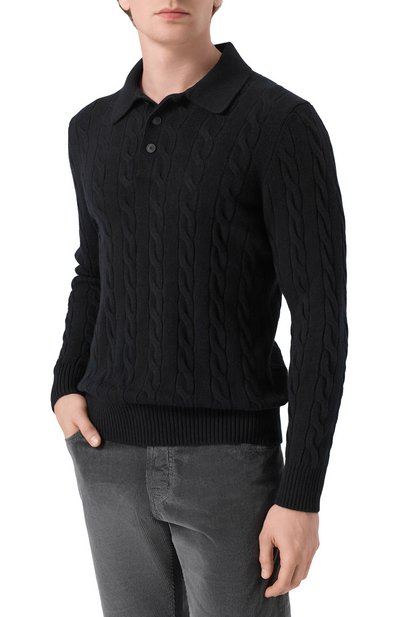 Кашемировое поло GRAN SASSO, арт. 23172/15551, фото 3