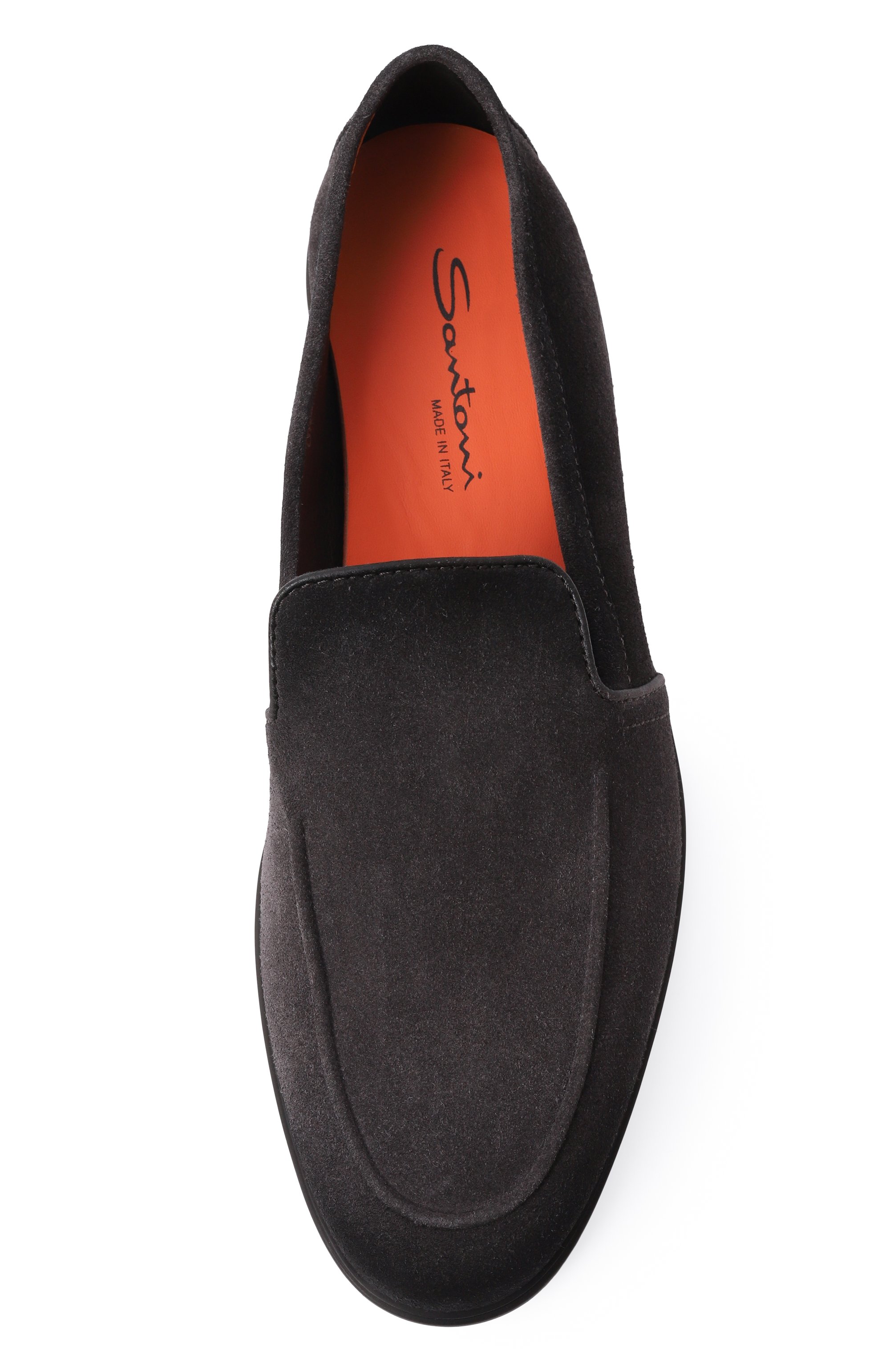 Замшевые лоферы malibu SANTONI, арт. MGAG18829SM0SRVR, фото 6