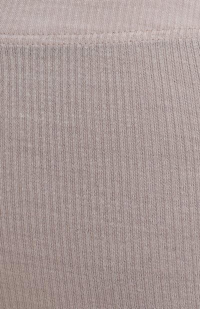 Легинсы из шерсти и шелка ZIMMERLI светло-серого цвета по цене 21750 руб., арт. 370-2948, фото 5 Легинсы из шерсти и шелка ZIMMERLI, арт. 370-2948, фото 5