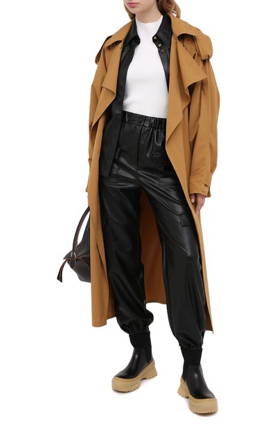Джоггеры MSGM черного цвета по цене 46050 руб., арт. 2941MDP04 207652, фото 2 Джоггеры MSGM, арт. 2941MDP04 207652, фото 2