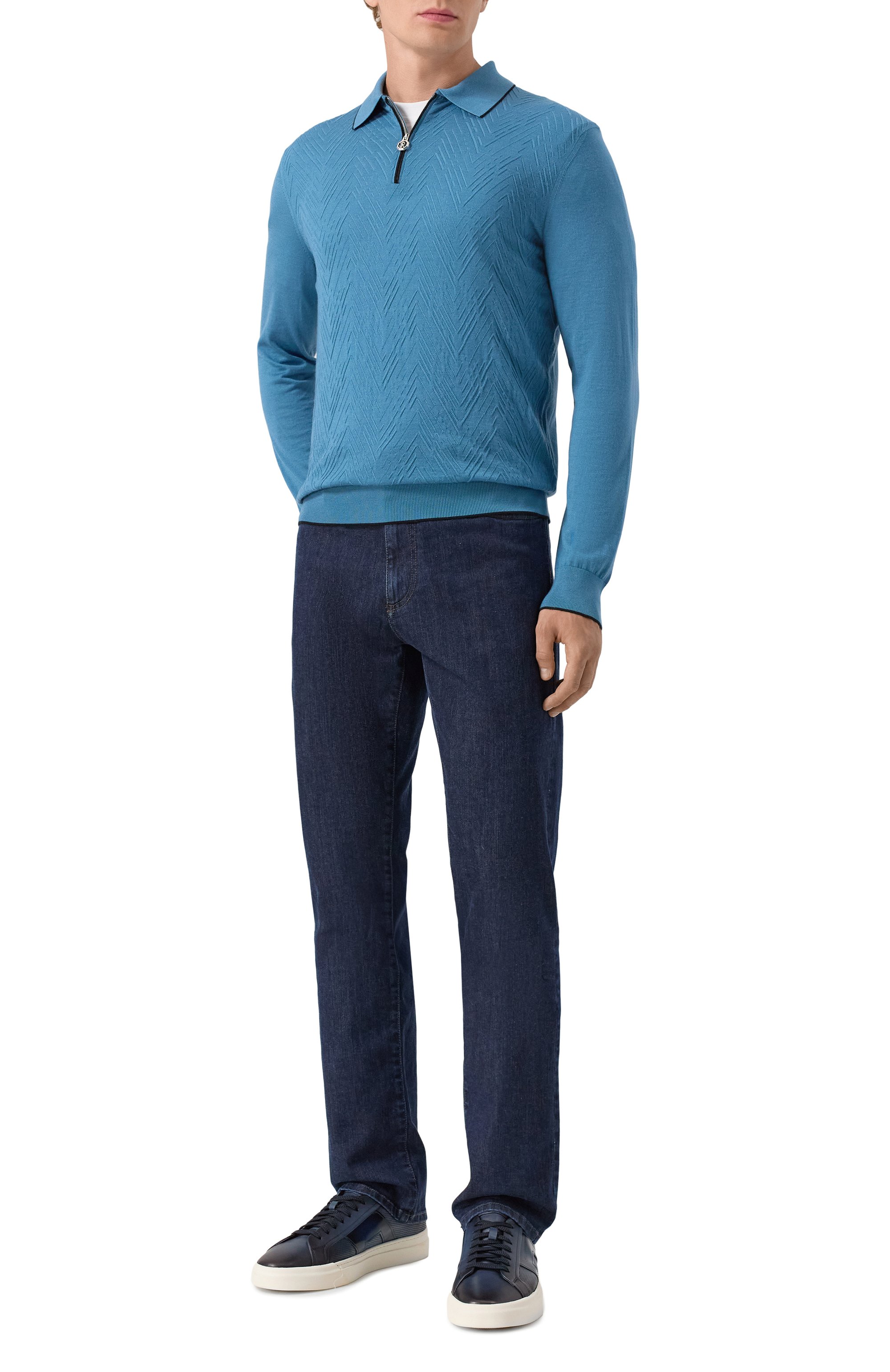 Поло из кашемира и шелка STEFANO RICCI, арт. K606399P30/F25314, фото 2