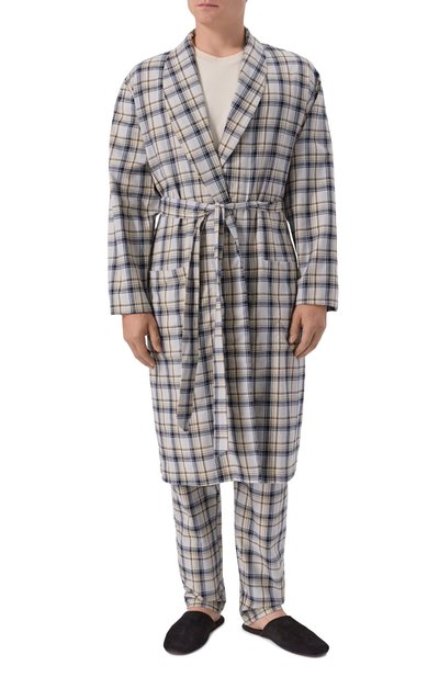 Хлопковый халат HANRO, арт. 075729, фото 3