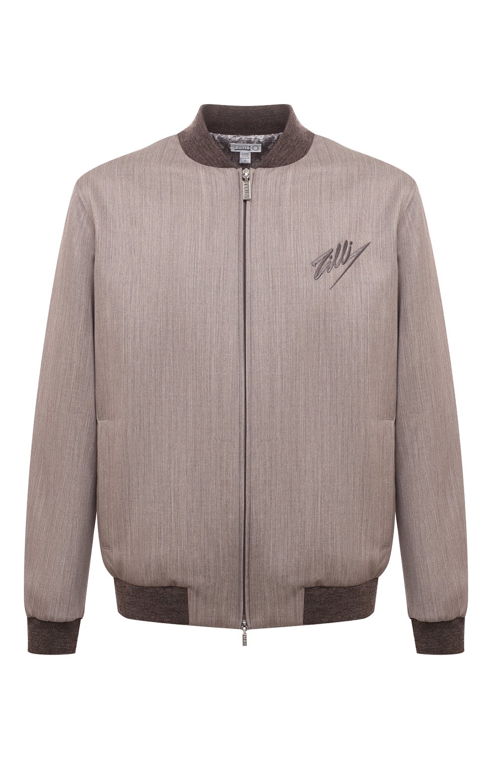 Шерстяной бомбер ZILLI, арт. B0M01BZS66036ZS000001, фото 1