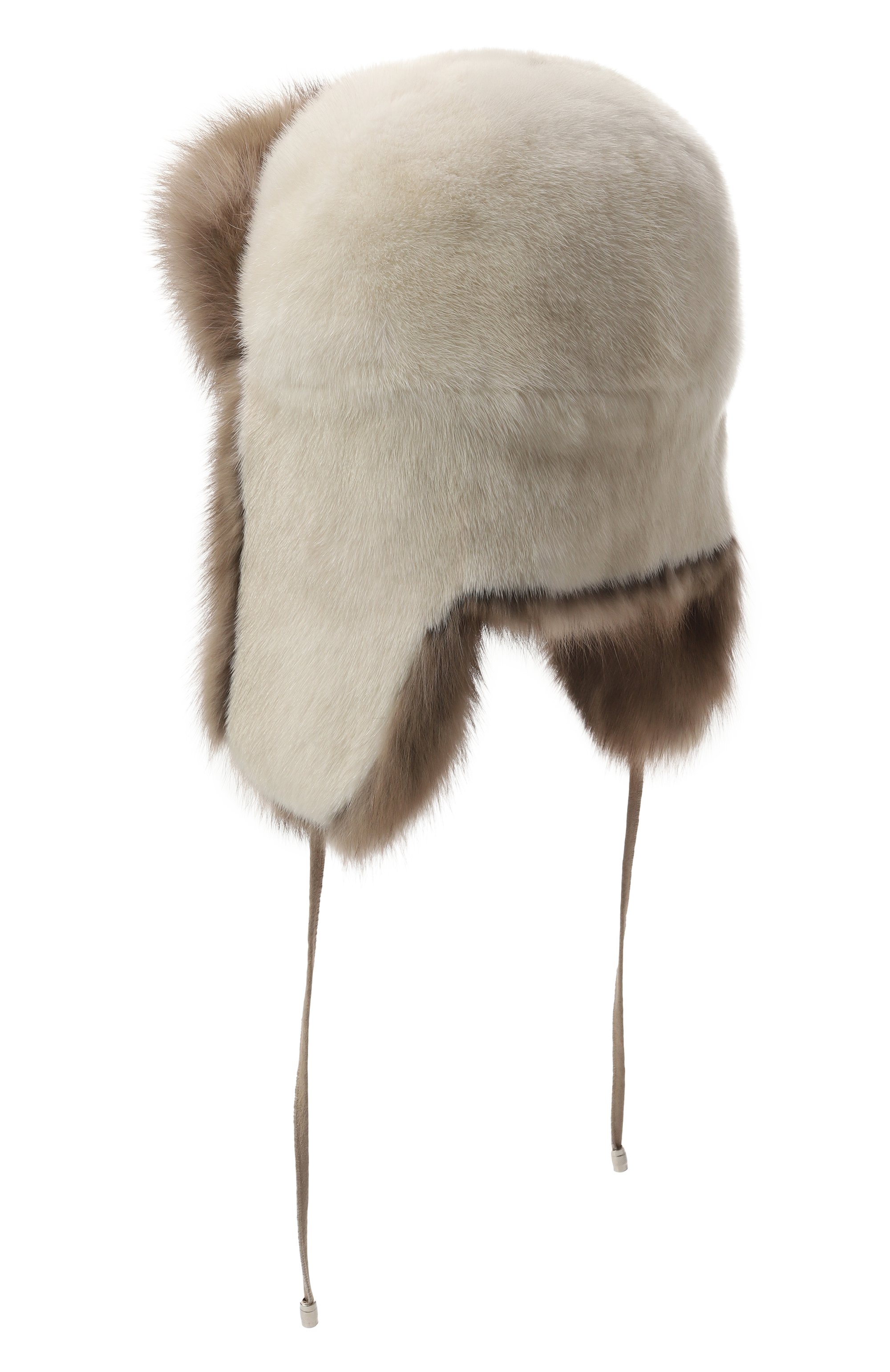 Меховая шапка-ушанка из норки и соболя VICTORIA KUSENKOVA, арт. 091203641093, фото 2