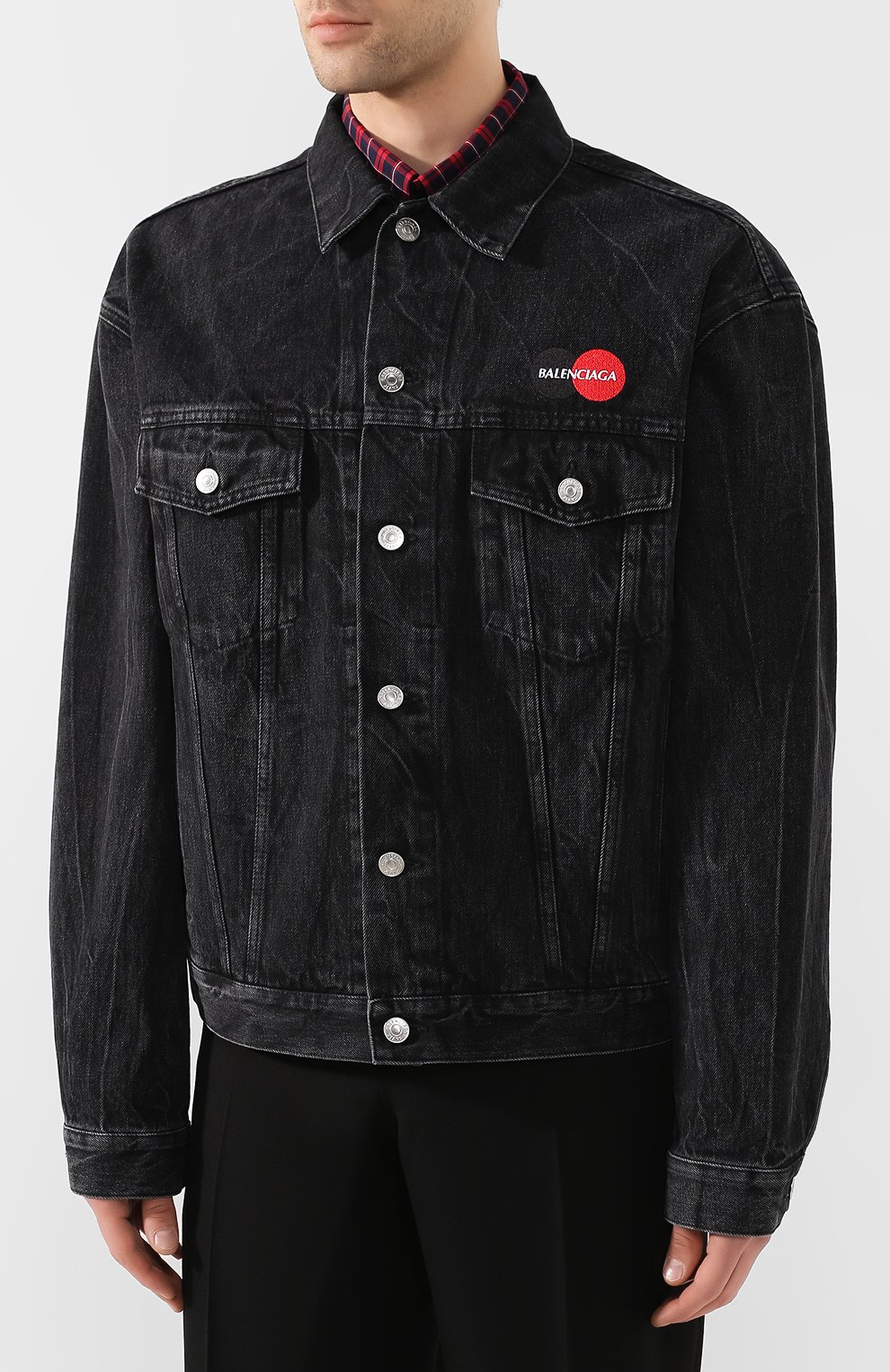 Джинсовая куртка BALENCIAGA, арт. 620730/TBP47, фото 3