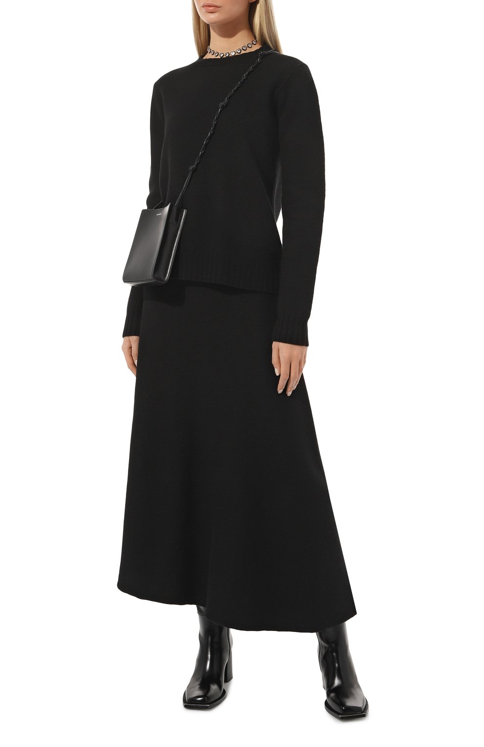 Шерстяная юбка JIL SANDER, арт. J02MA0024-J14506, фото 2