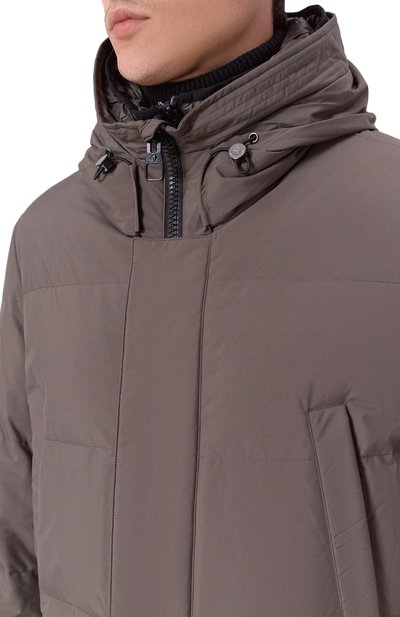 Пуховик MONTECORE коричневого цвета по цене 133500 руб., арт. F09MUCX501/161, фото 5 Пуховик MONTECORE, арт. F09MUCX501/161, фото 5