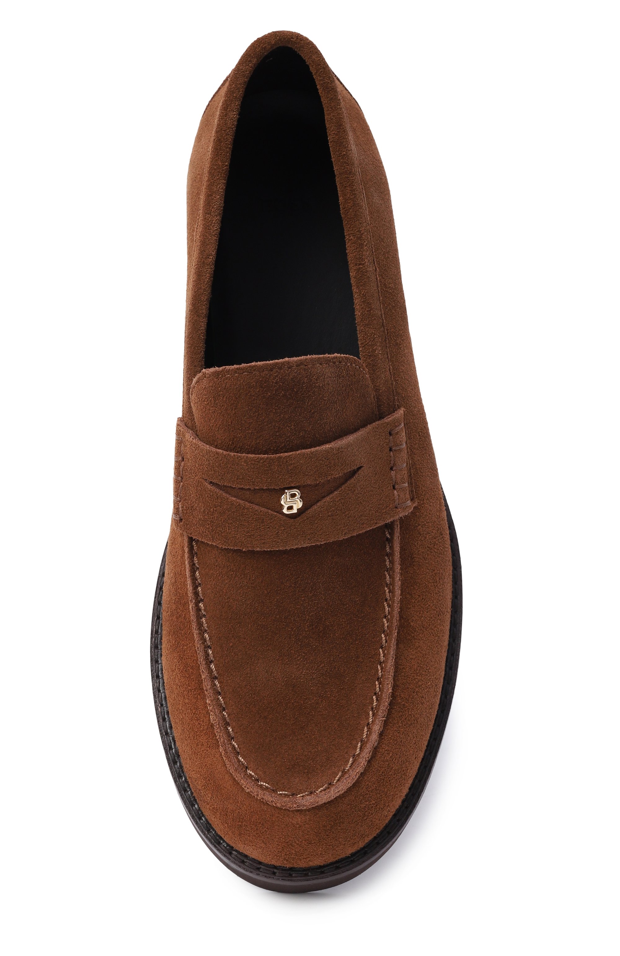 Замшевые пенни-лоферы BOSS, арт. 50557646, фото 6