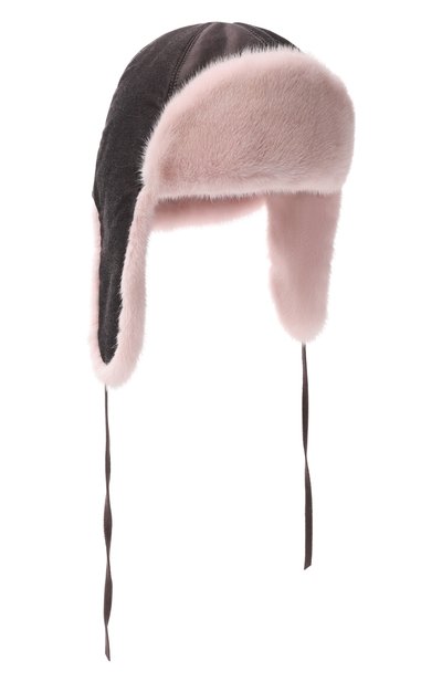 Шапка-ушанка с отделкой из норки FURLAND, арт. 0242510010064600069