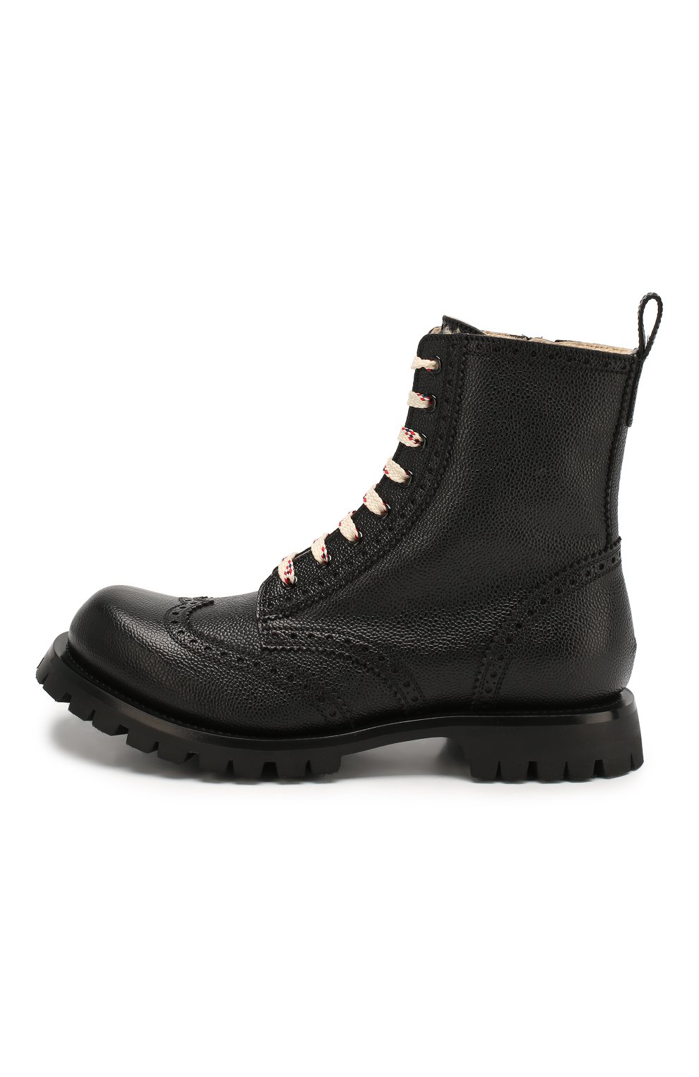Кожаные ботинки GUCCI, арт. 575110/DHRG0, фото 3