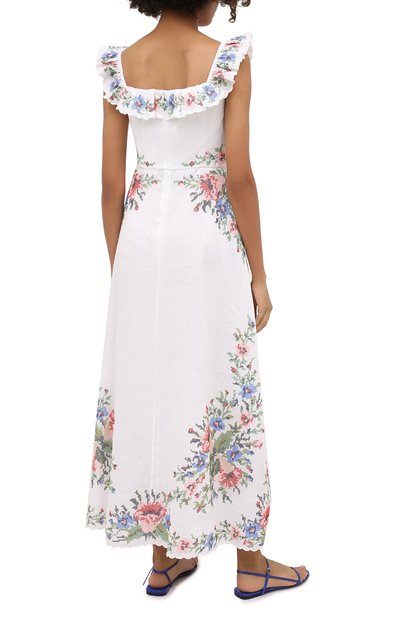 Льняное платье ZIMMERMANN, арт. 8230DJUL, фото 4