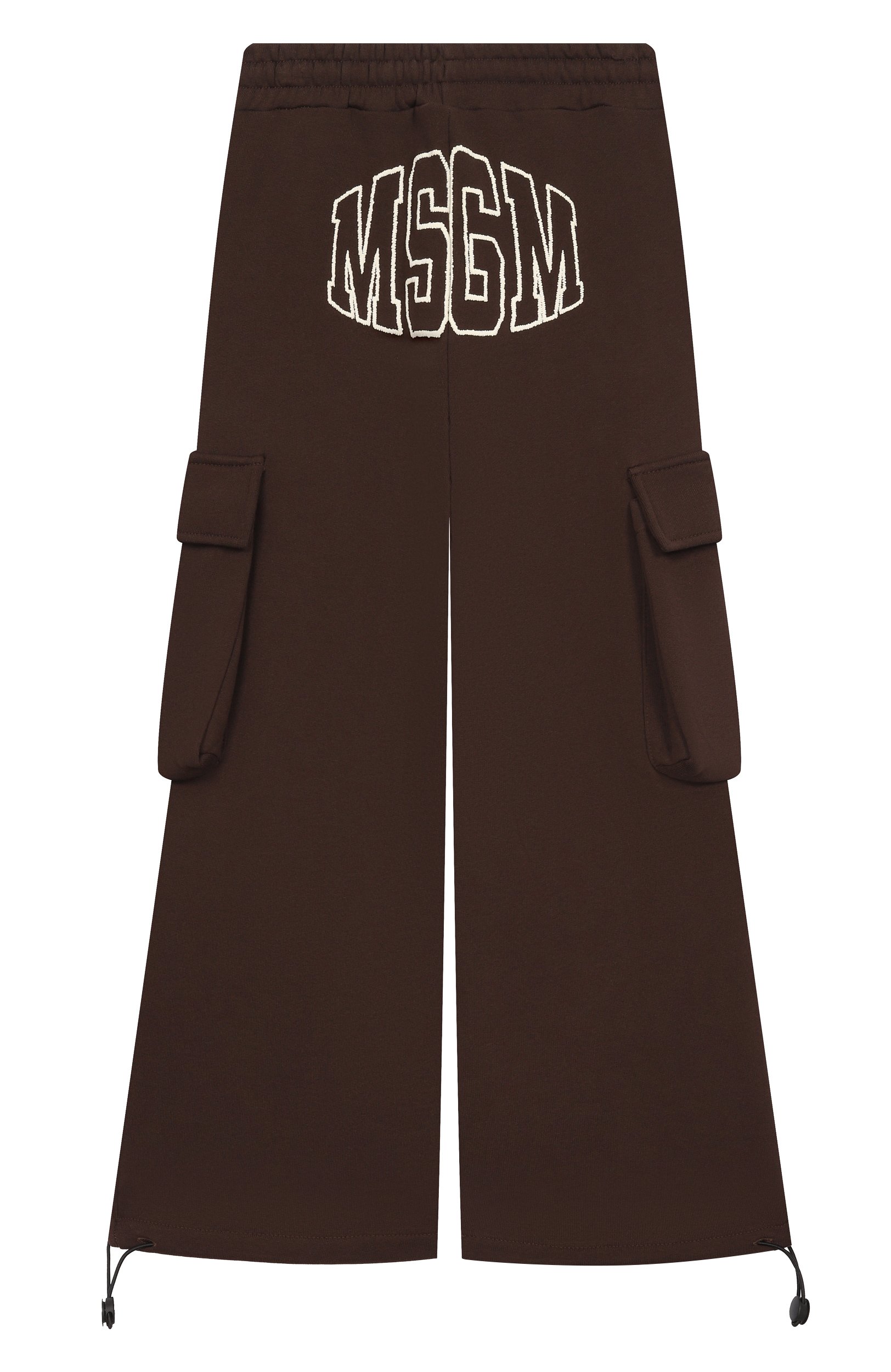 Хлопковые брюки-карго MSGM KIDS, арт. F6MSJUFP036, фото 2