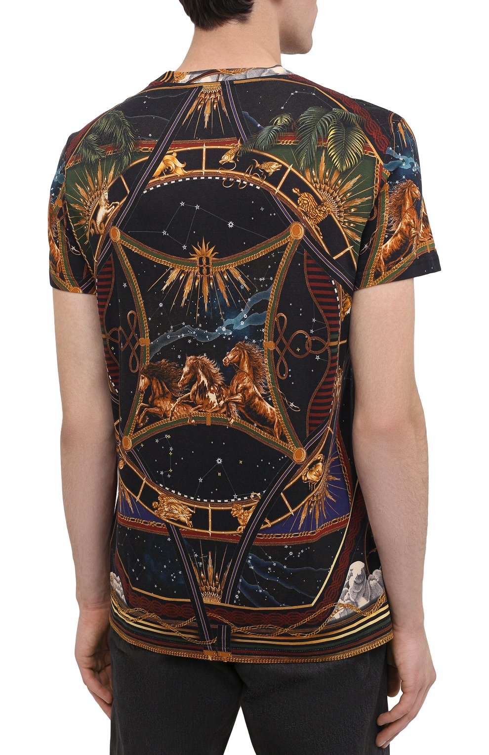 Хлопковая футболка BALMAIN, арт. UH01601/I351, фото 4