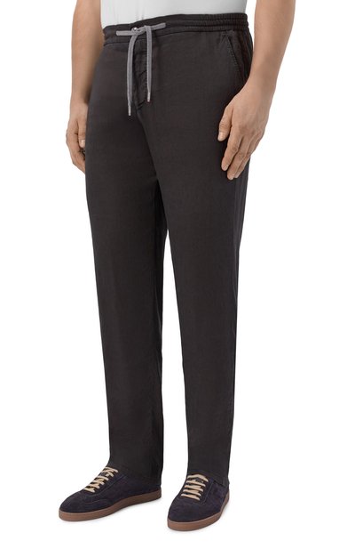 Брюки изо льна и лиоцелла MARCO PESCAROLO, арт. CARACCI0L0/5302, фото 3