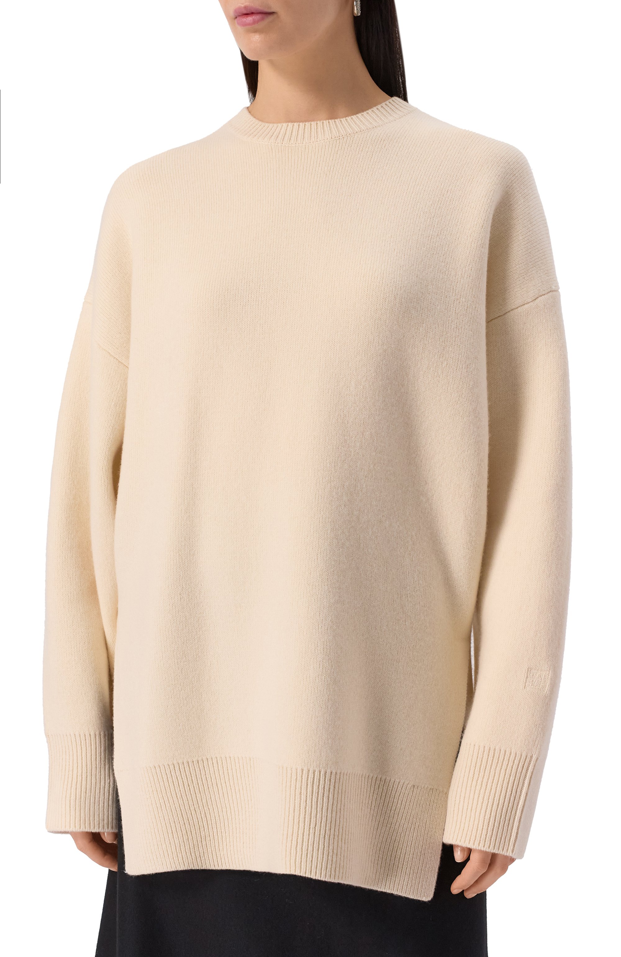 Свитер из шерсти и кашемира TOTEME, арт. 251-WRT4626-YA0132, фото 3