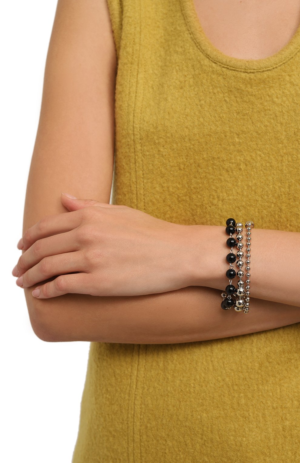 Браслет CRYSTALLINE JEWELLERY черного цвета по цене 14520 руб., арт. 486DW, фото 2 Браслет CRYSTALLINE JEWELLERY, арт. 486DW, фото 2