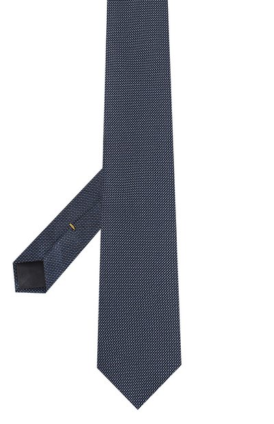 Шелковый галстук CANALI синего цвета по цене 12600 руб., арт. 18/HX02106, фото 2 Шелковый галстук CANALI, арт. 18/HX02106, фото 2
